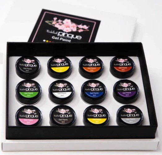 12 Piece Gel paint Kit