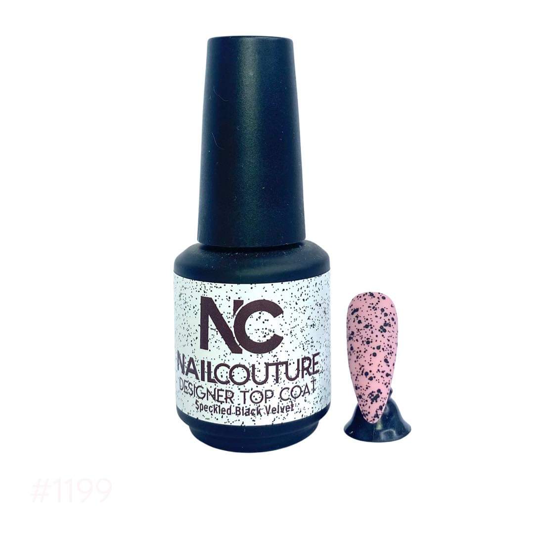 Black Speckled topcoat