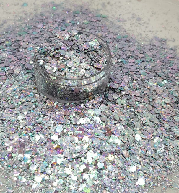 Chunky Cat Eye Silver