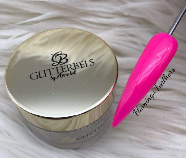 GLITTERBELS FLAMINGO FEATHER 2