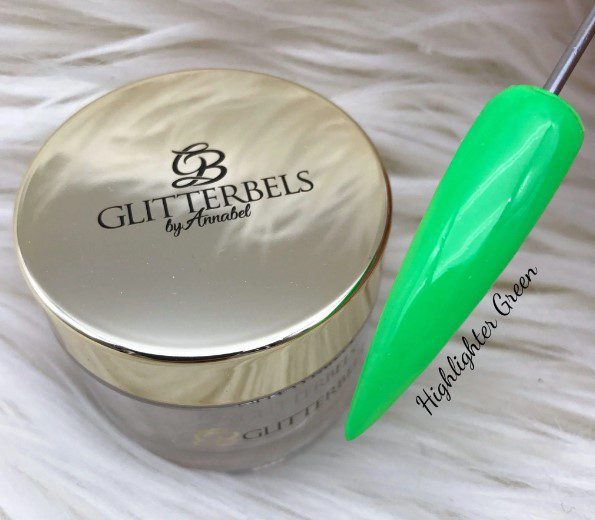 GLITTERBELS HIGHLIGHTER GREEN 1