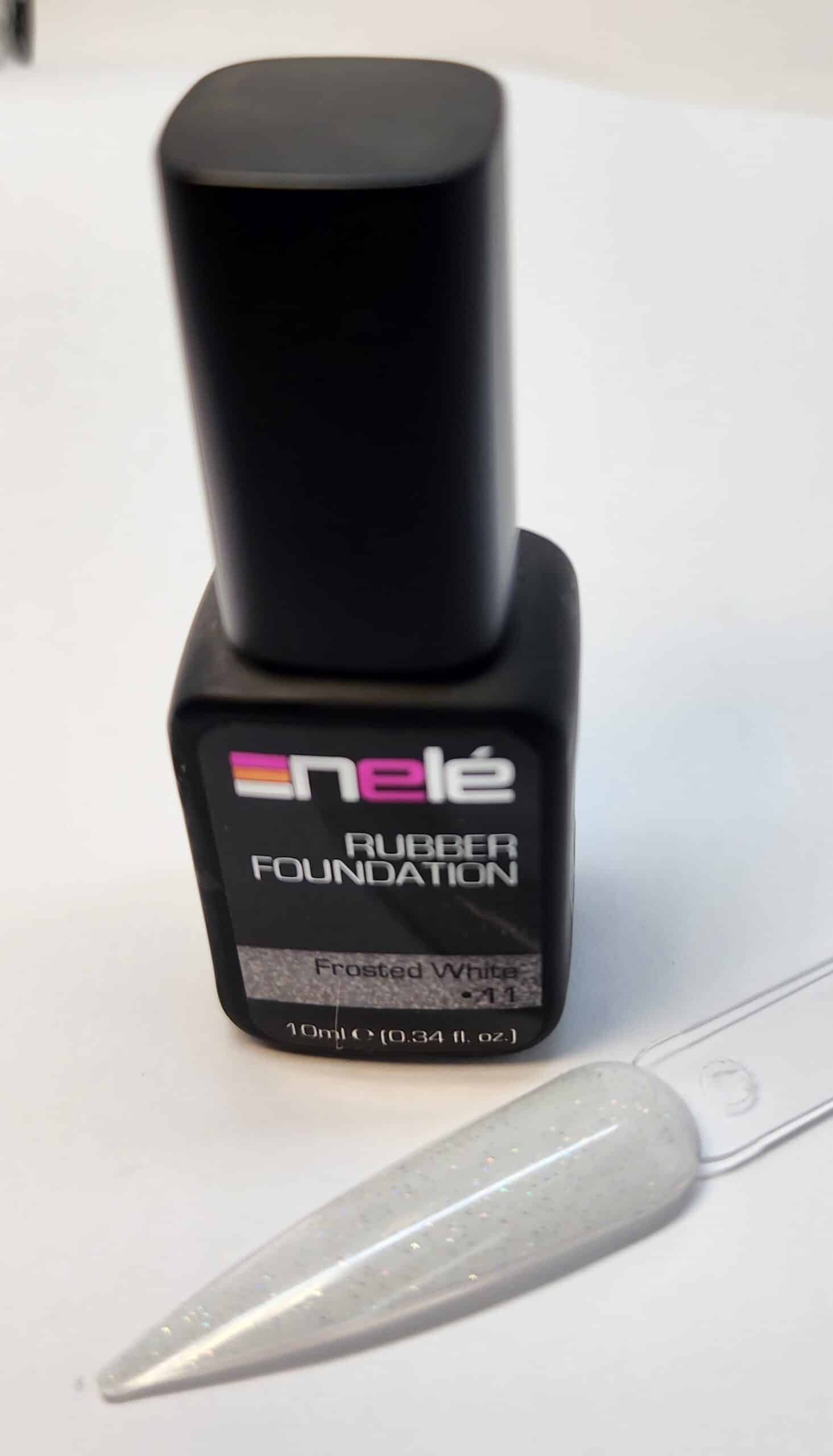 Nelé Rubber Foundation Frosted White #11