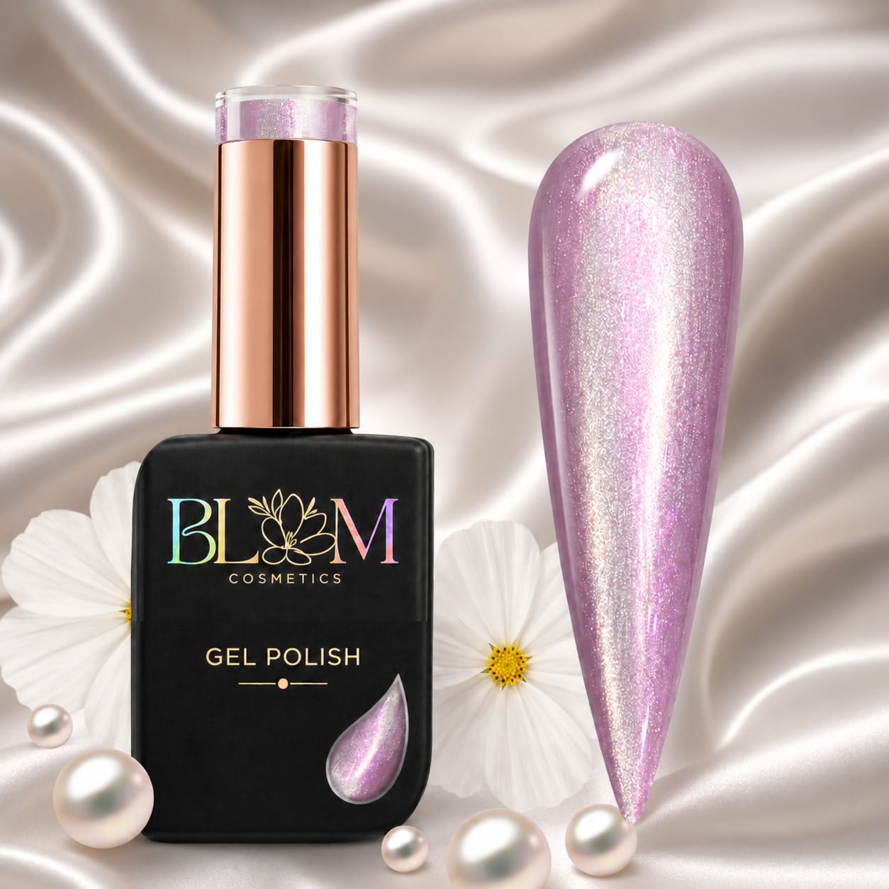 Rainbow Purple Cat Eye Gel - CE002