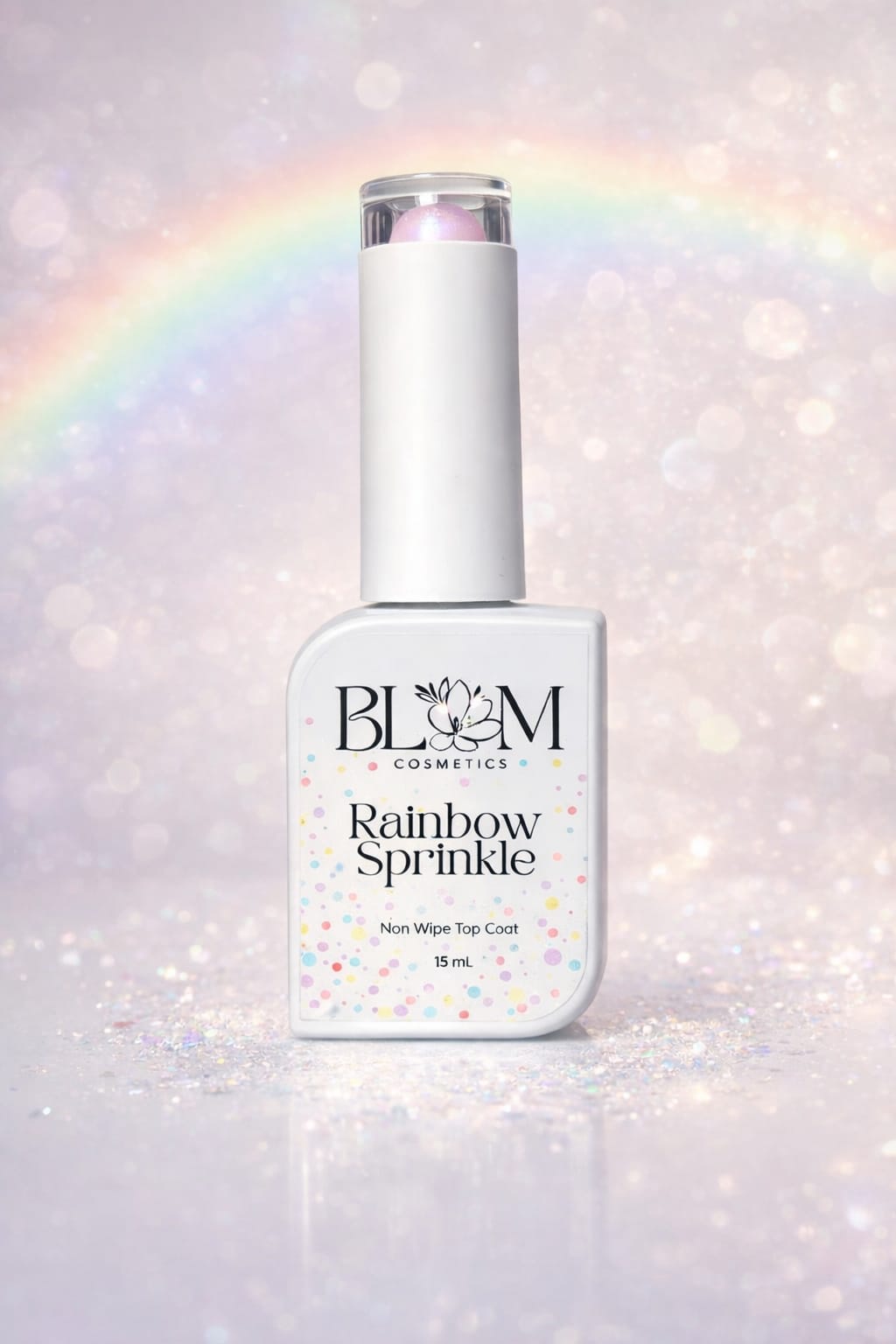 Blom Cosmetics Rainbow Sprinkle Top Coat