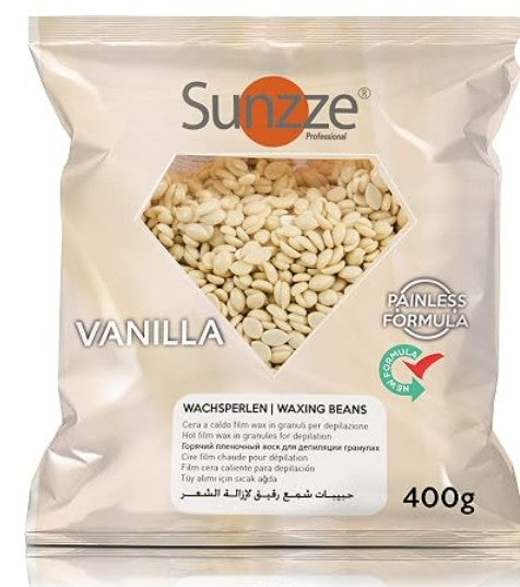 Sunzze Brazilian Waxing Wax Beads Vanilla 1kg