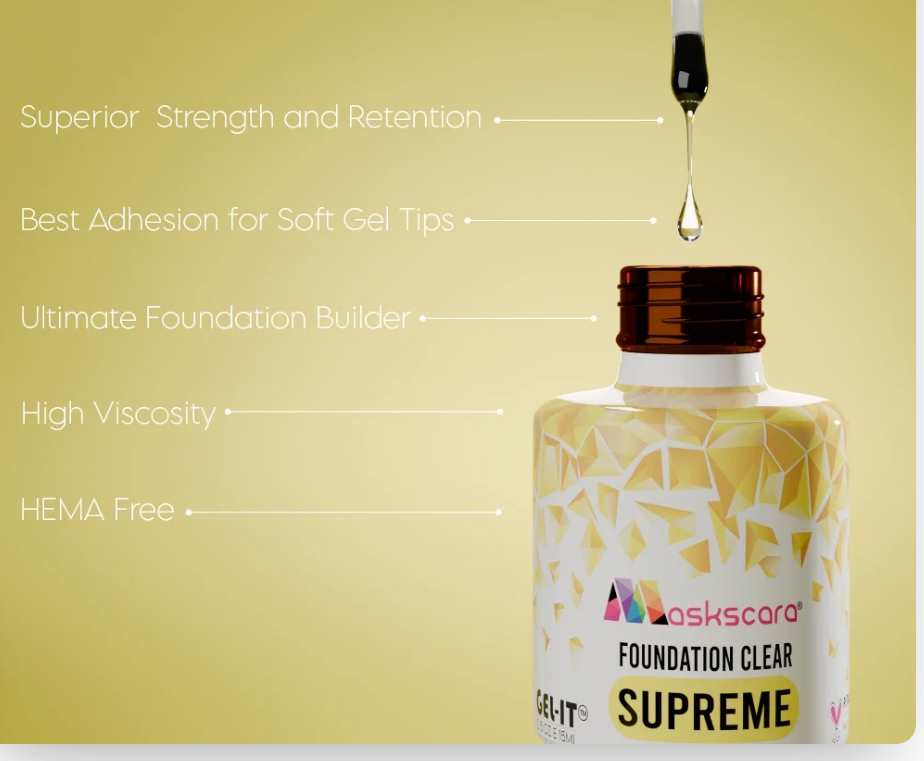 Supreme Nail Foundation - Clear