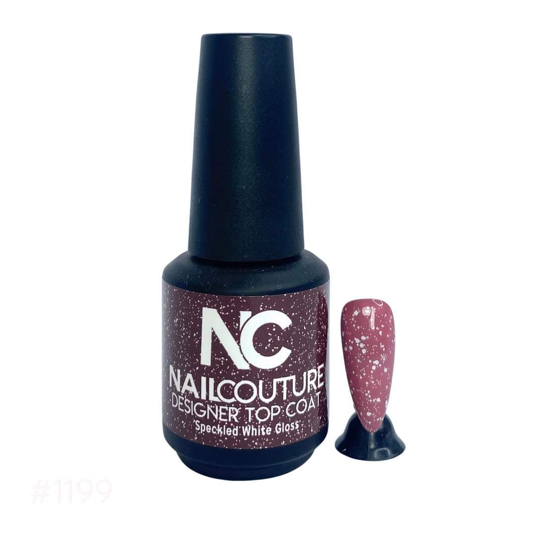 White Speckled topcoat