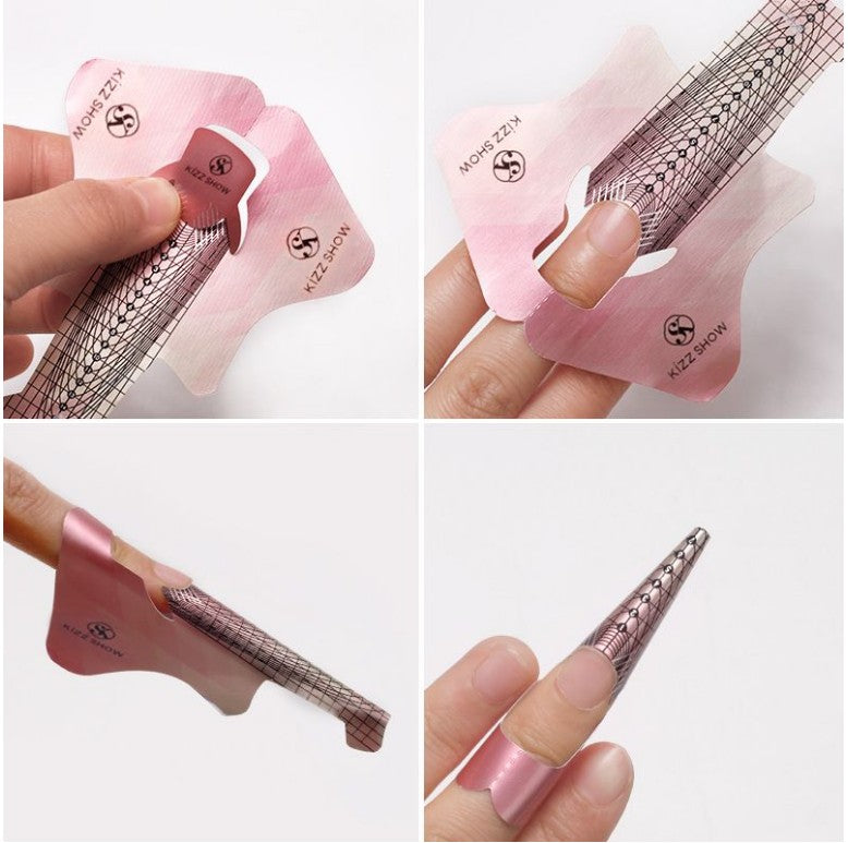 XL Nail Forms 100pcs