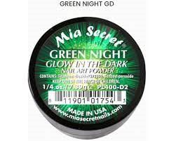 Mia Secret Glow in the dark Green Night