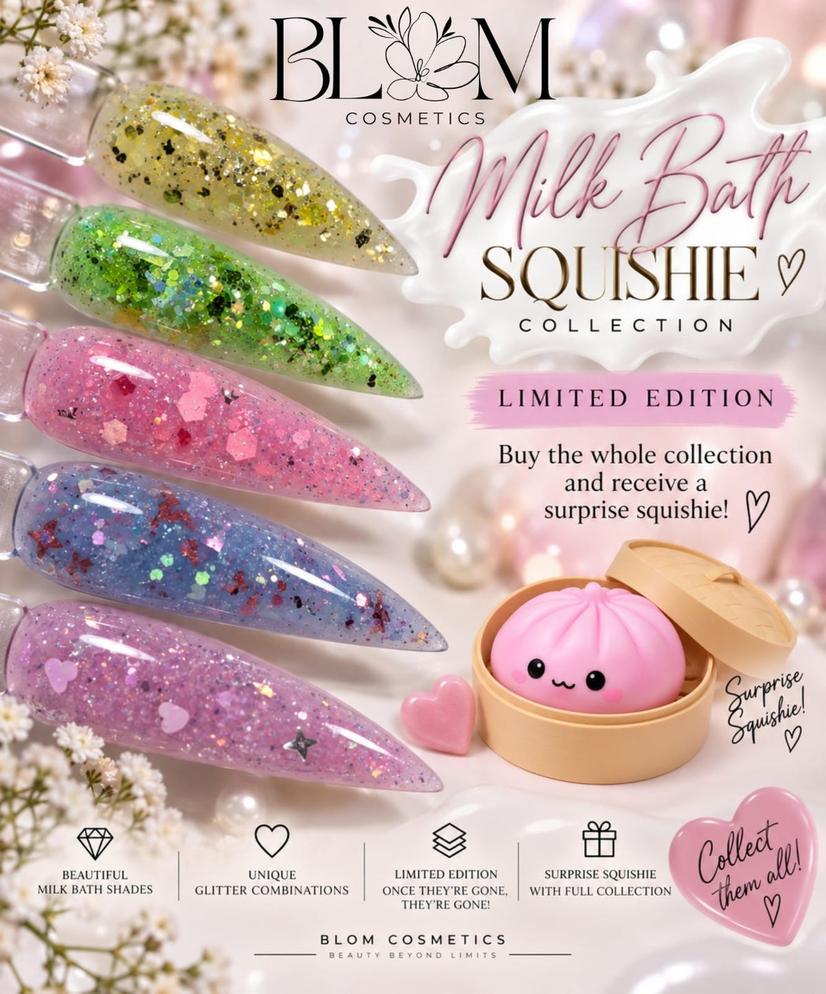 Milk Bath Squishie Collection - Limited Edition