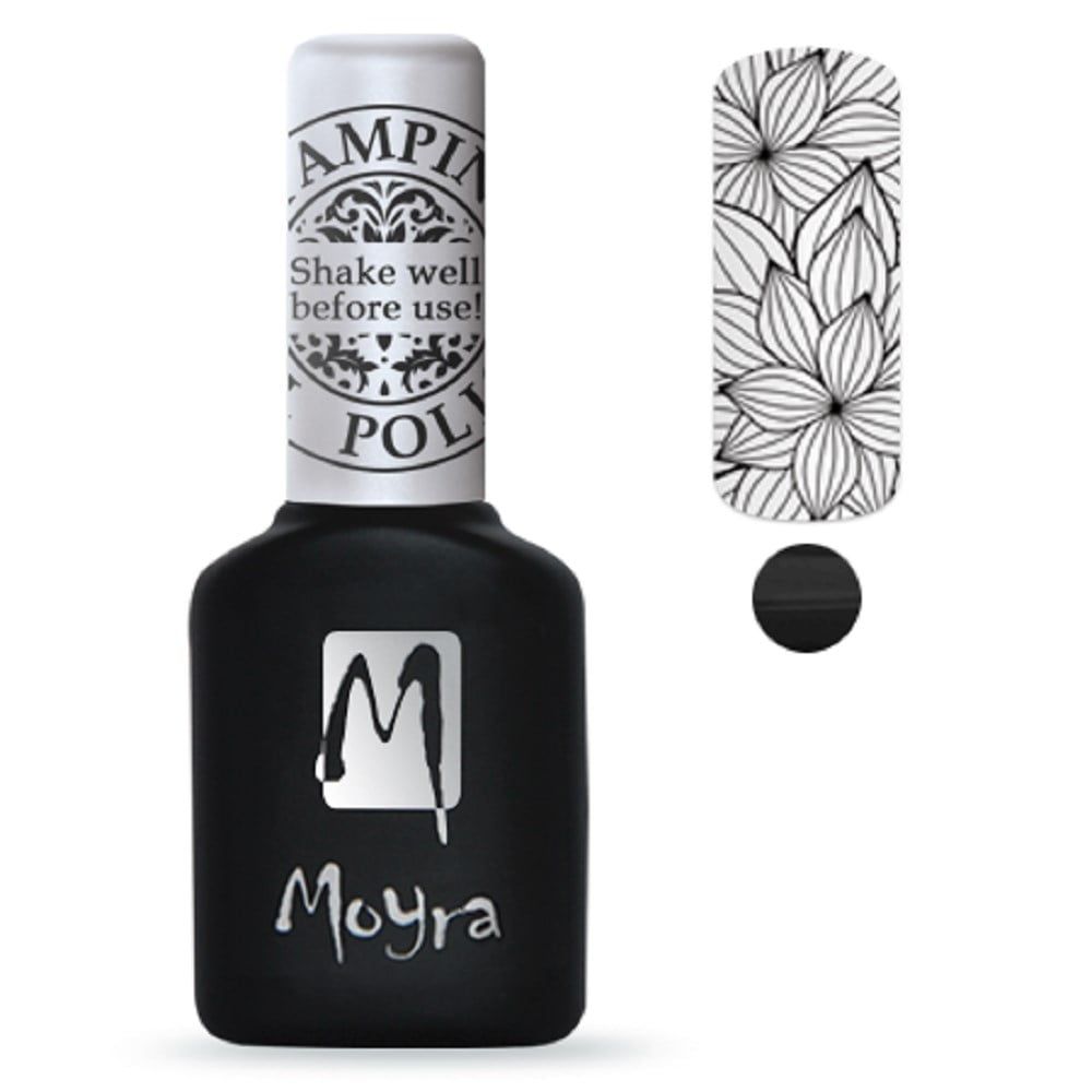 Moyra Stamping Gel Polish SGP 01 – Black