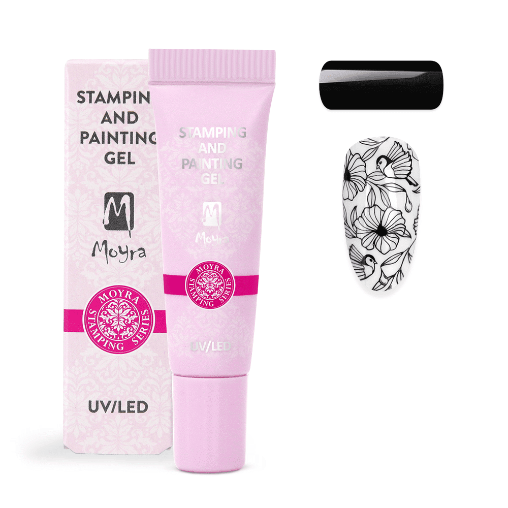 Moyra Stamping and Painting Gel No 07 – Black