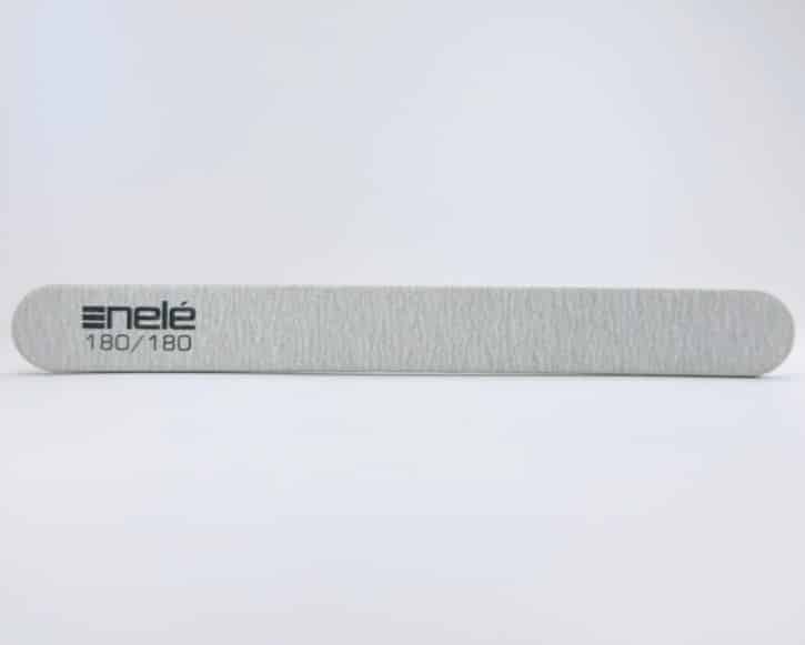 Nele Nail File Straight Zebra 180 grit