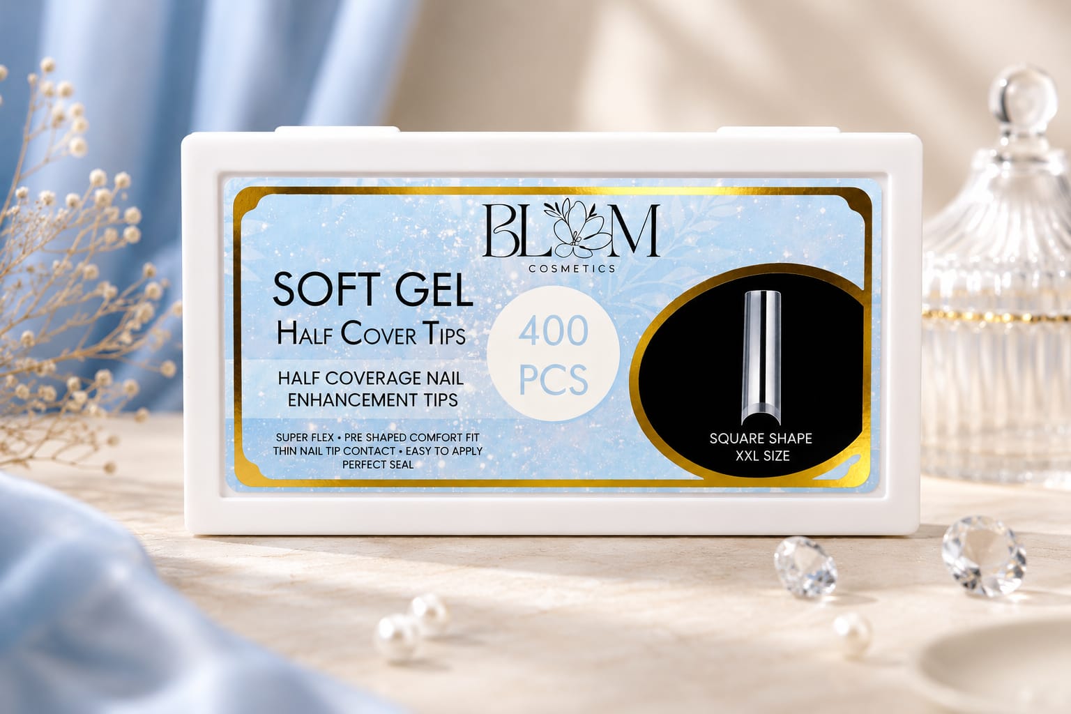 Square Soft Gel Tips