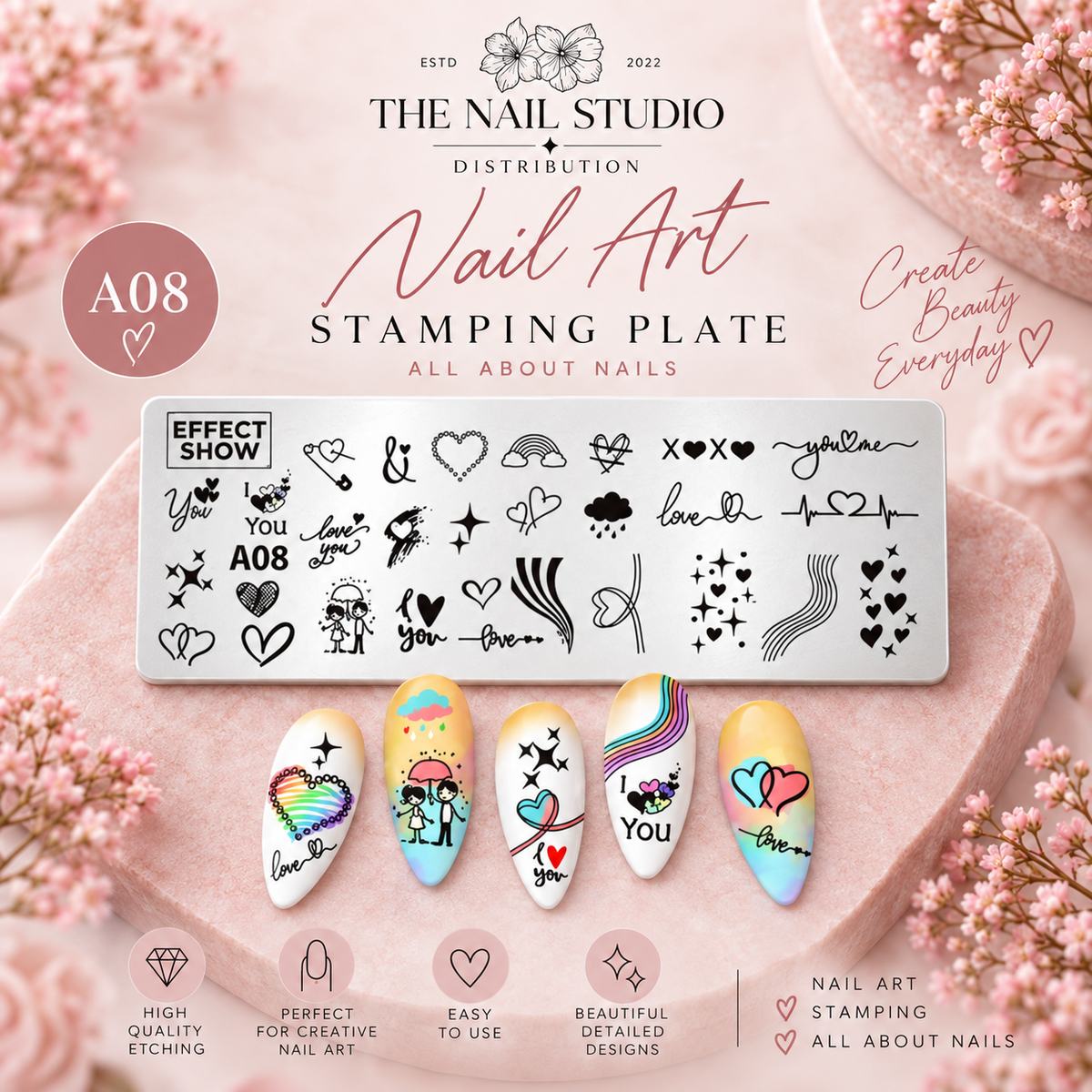 Stamping Plate A08