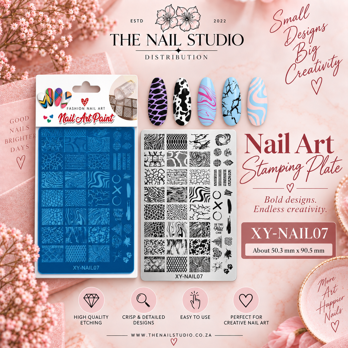 Stamping Plate XY NAIL 07