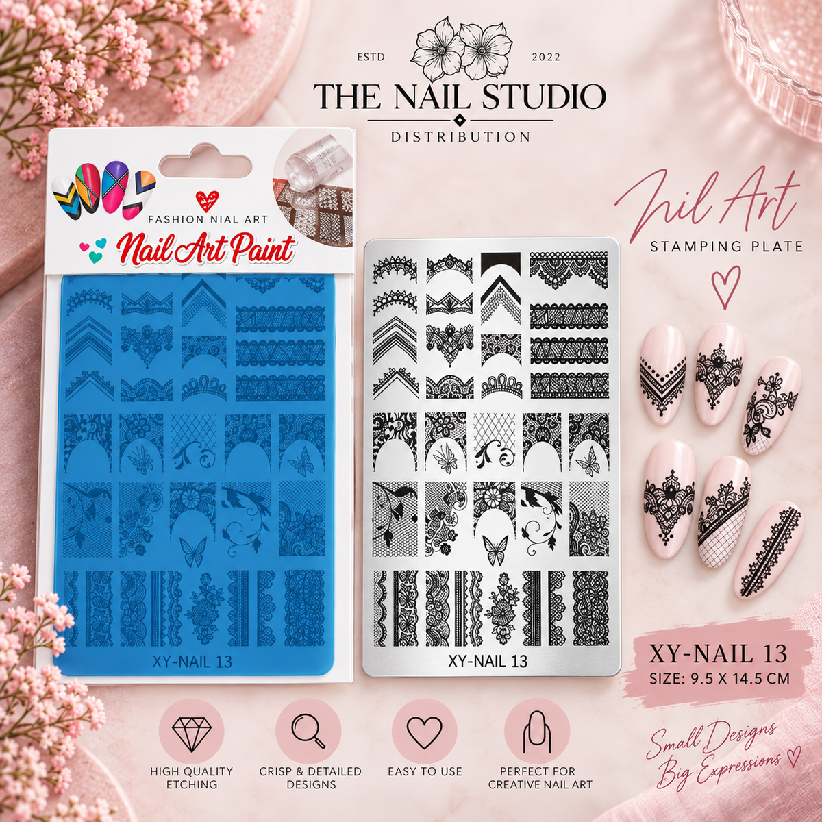 Stamping Plate XY NAIL13