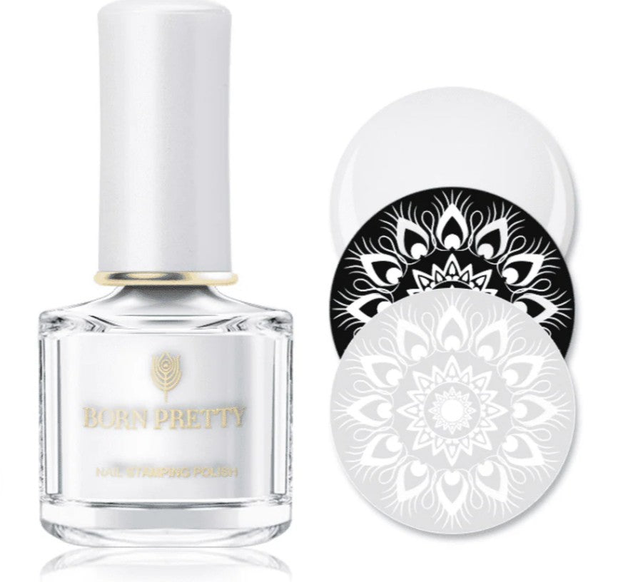 Born Pretty Stamping Polish - White