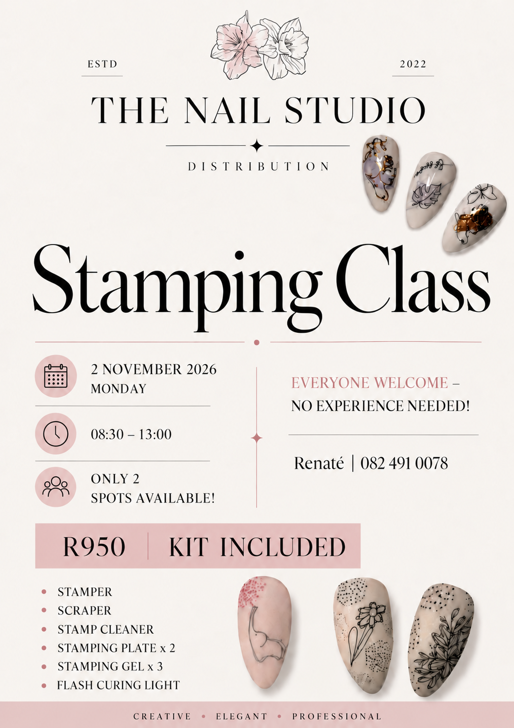 Stamping Workshop 2 Nov 2026