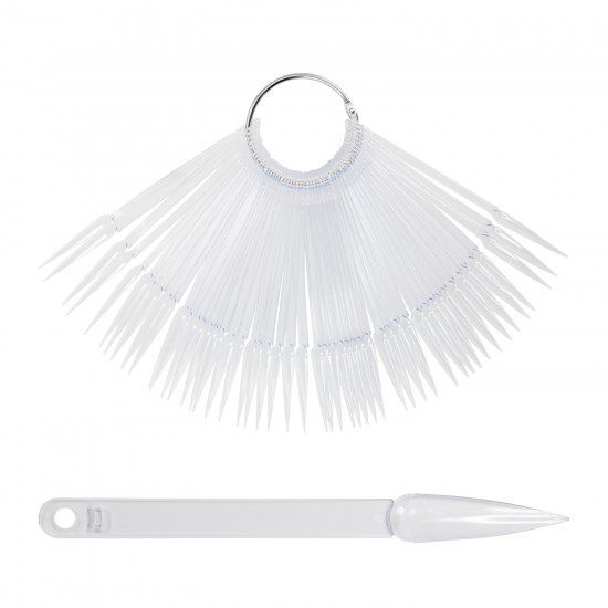 Stiletto Nail Swatches – Clear